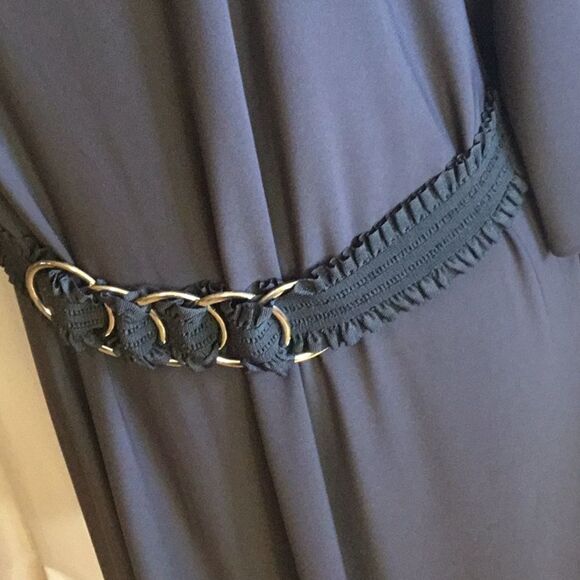 Belted gray polyester dress in large by NIC & DOM - Picture 8 of 13